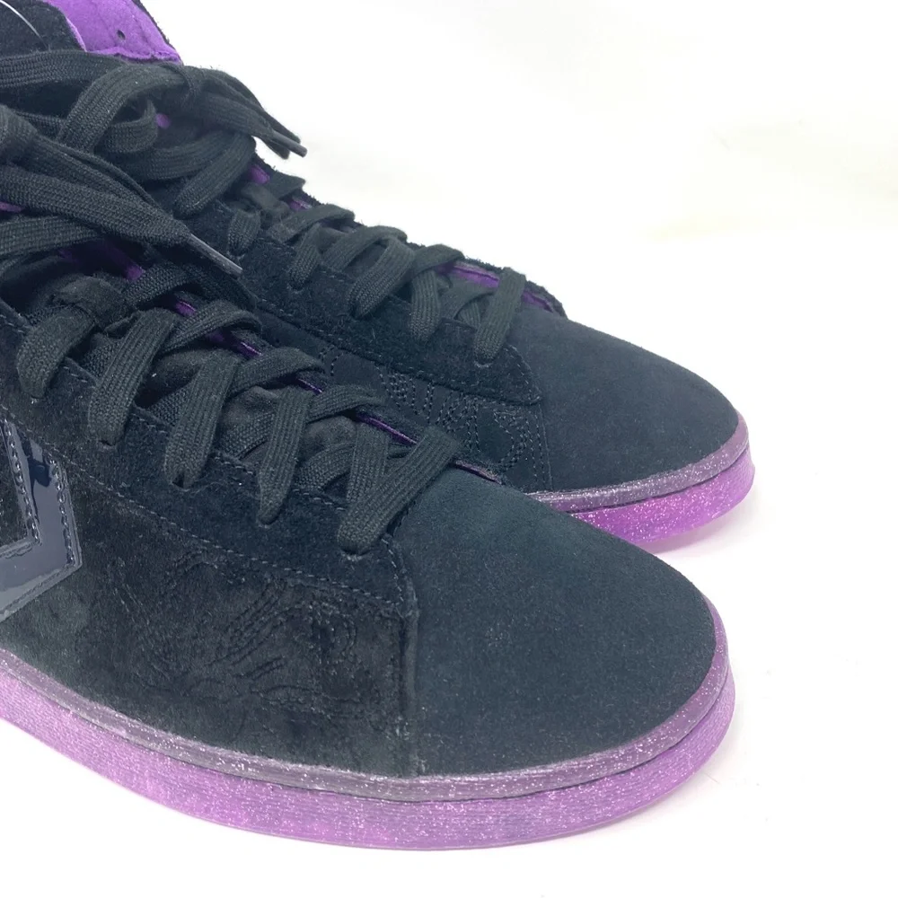 💖MEGA SALE💖Converse Joe Fresh Goods Pro Leather High Top Black Women 170645C